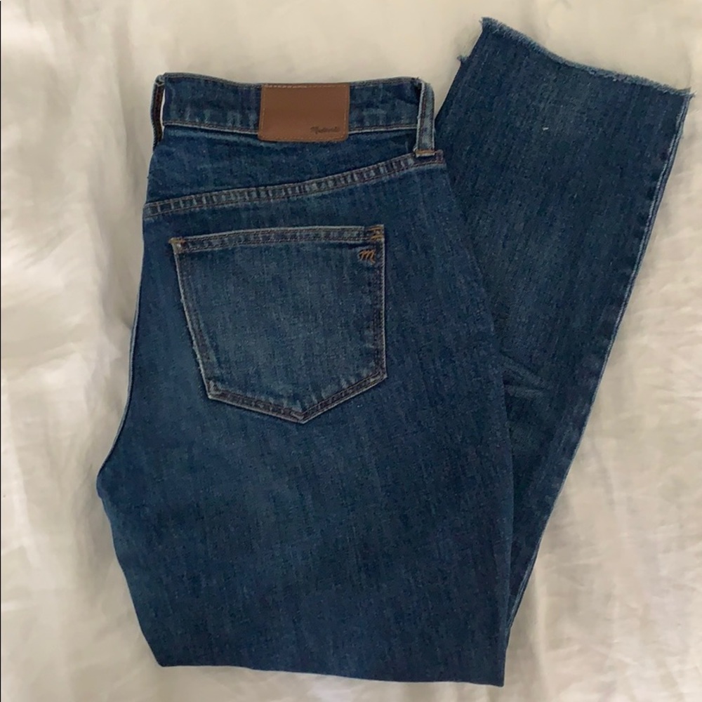 Madewell Slim Boyjean: Raw Hem Edition
